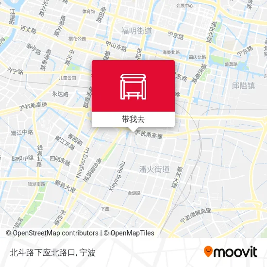 北斗路下应北路口地图