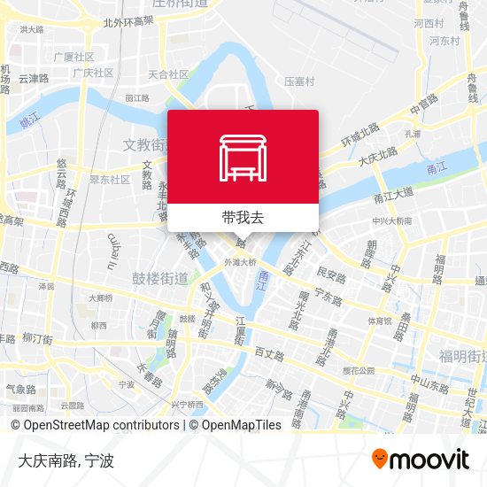 大庆南路地图