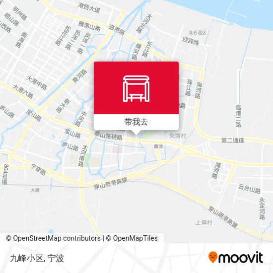 九峰小区地图