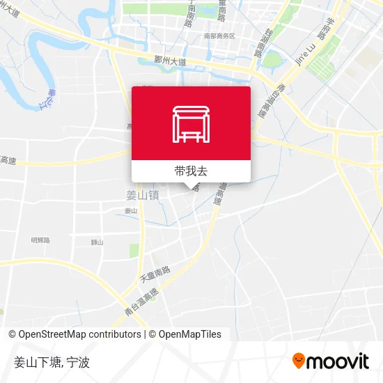 姜山下塘地图