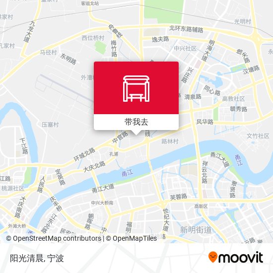 阳光清晨地图