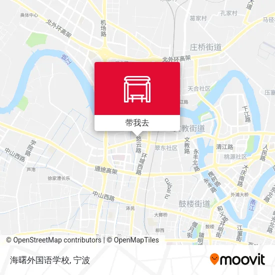 海曙外国语学校地图