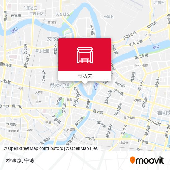 桃渡路地图