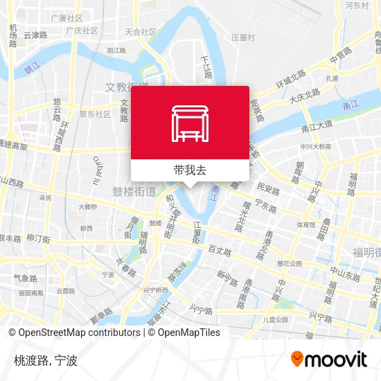 桃渡路地图