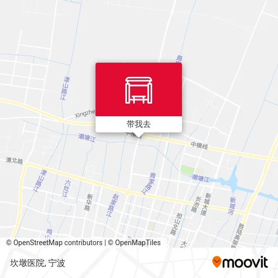 坎墩医院地图
