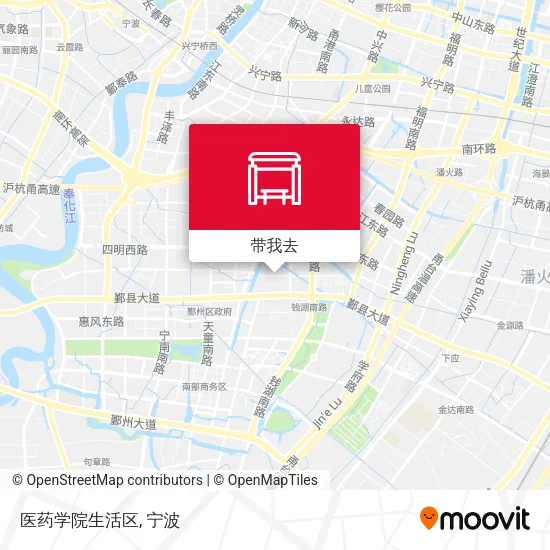 医药学院生活区地图