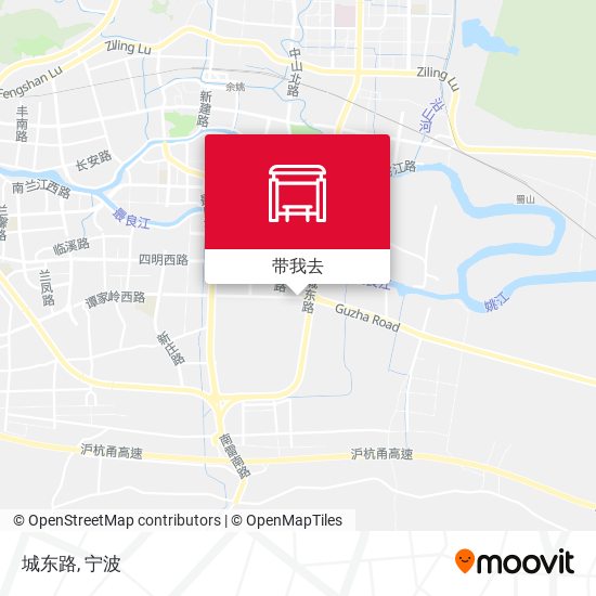 城东路地图