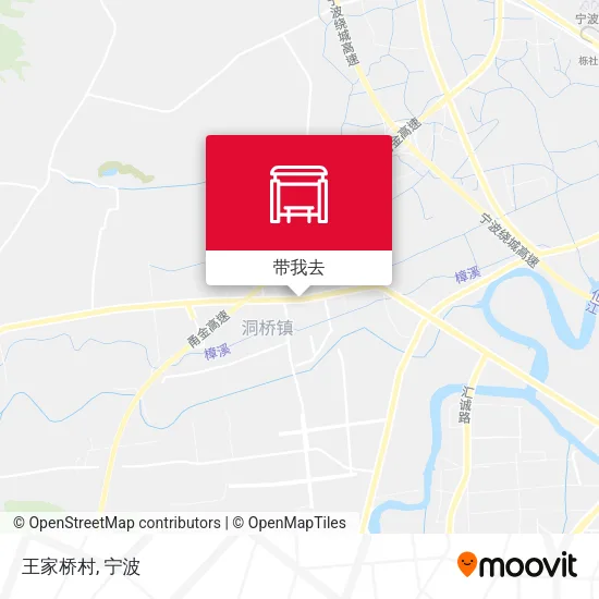 王家桥村地图