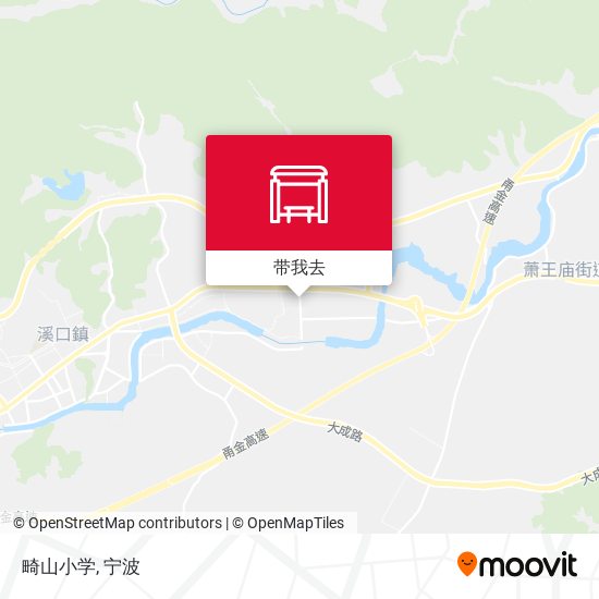 畸山小学地图