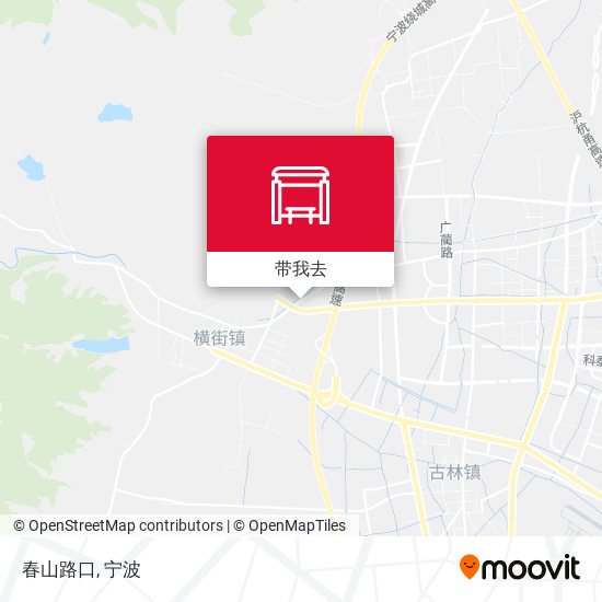 春山路口地图