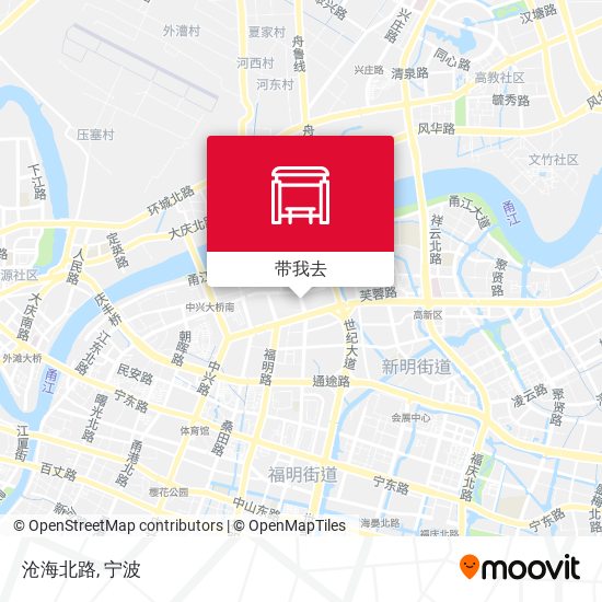 沧海北路地图