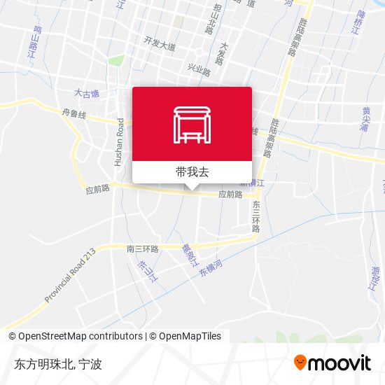 东方明珠北地图