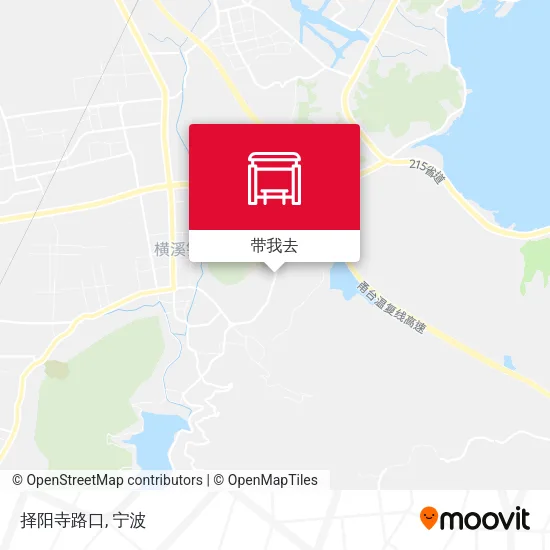 择阳寺路口地图