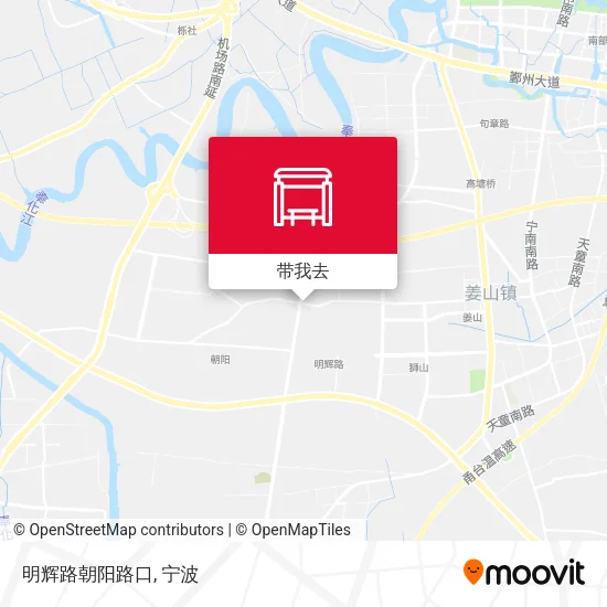 明辉路朝阳路口地图