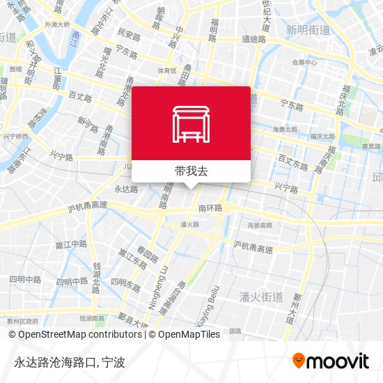 永达路沧海路口地图