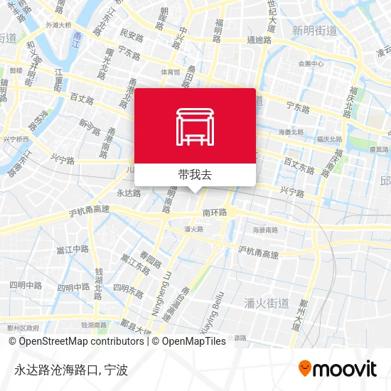 永达路沧海路口地图