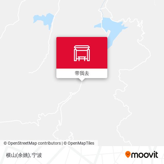 横山(余姚)地图