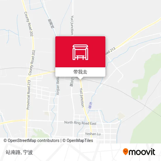 站南路地图