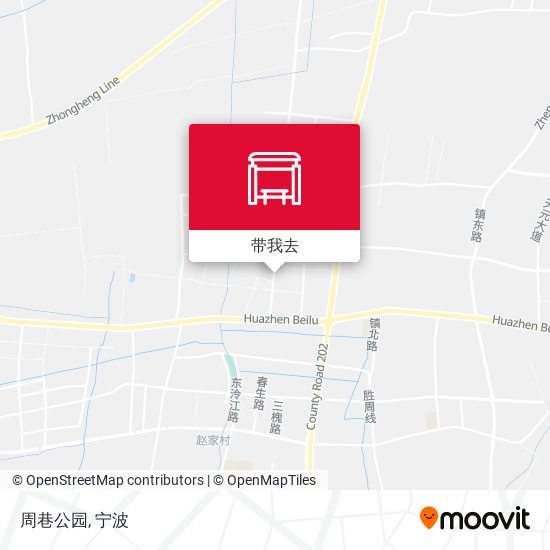 周巷公园地图