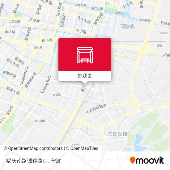 福庆南路诚信路口地图
