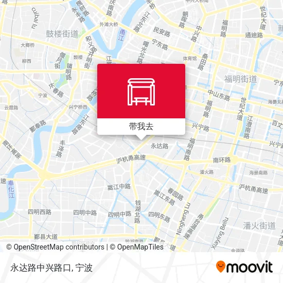永达路中兴路口地图