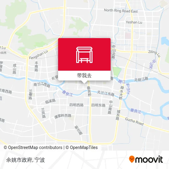 余姚市政府地图