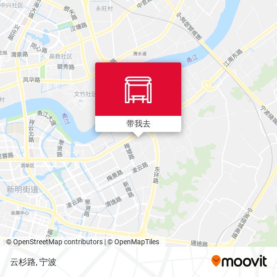 云杉路地图