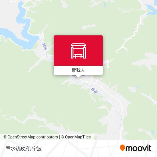 章水镇政府地图