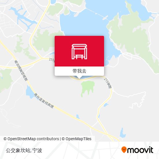 公交象坎站地图
