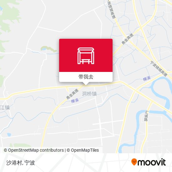 沙港村地图