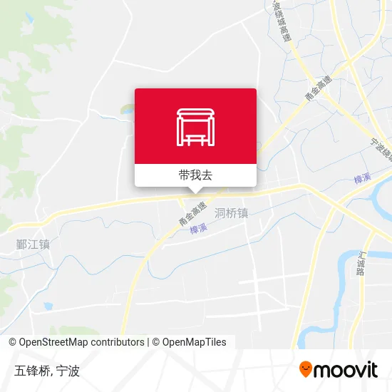 五锋桥地图