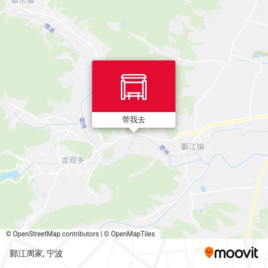 鄞江周家地图