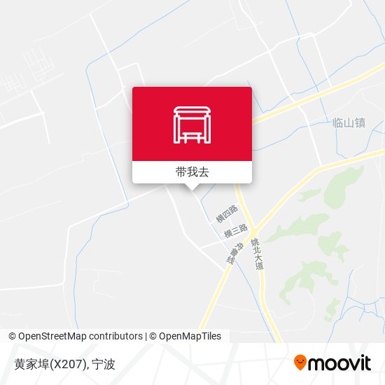 黄家埠(X207)地图