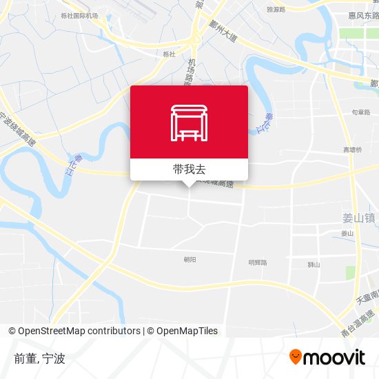 前董地图