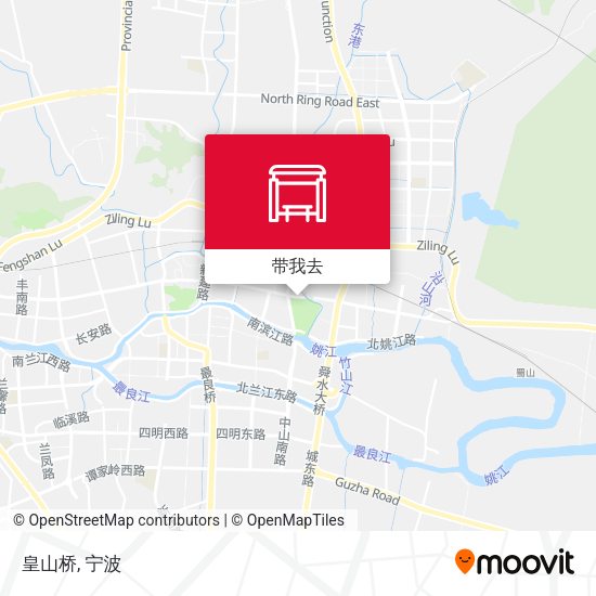 皇山桥地图