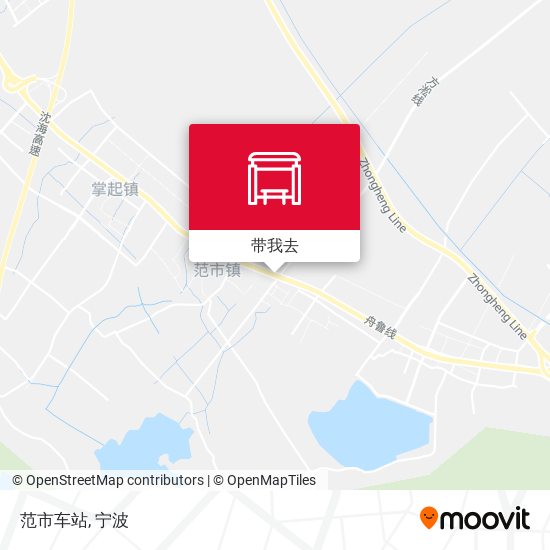范市车站地图