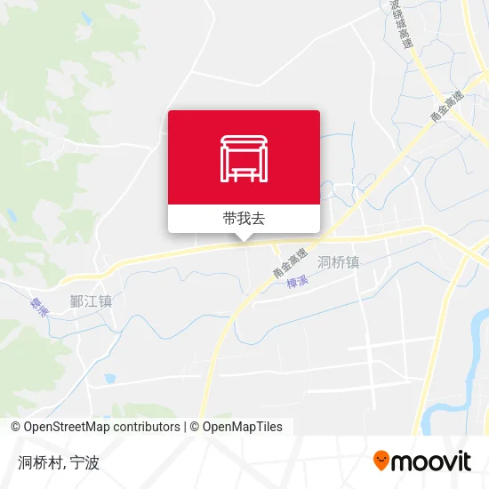 洞桥村地图