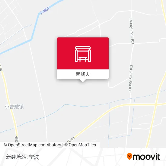 新建塘站地图