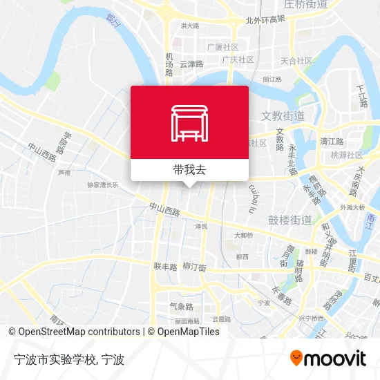 宁波市实验学校地图