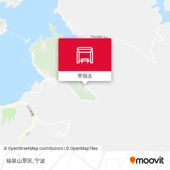 福泉山景区地图