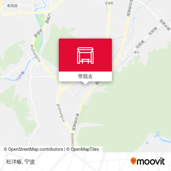 松洋畈地图
