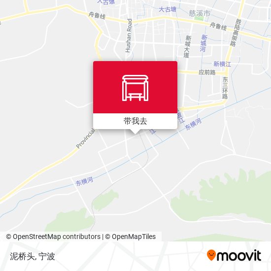 泥桥头地图