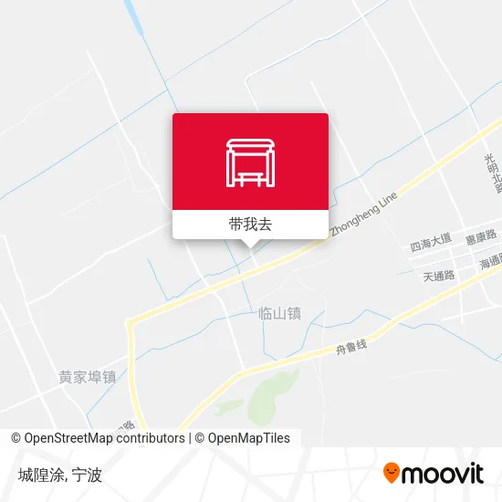 城隍涂地图