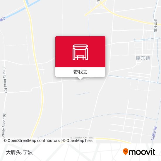 大牌头地图