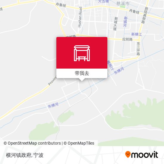 横河镇政府地图