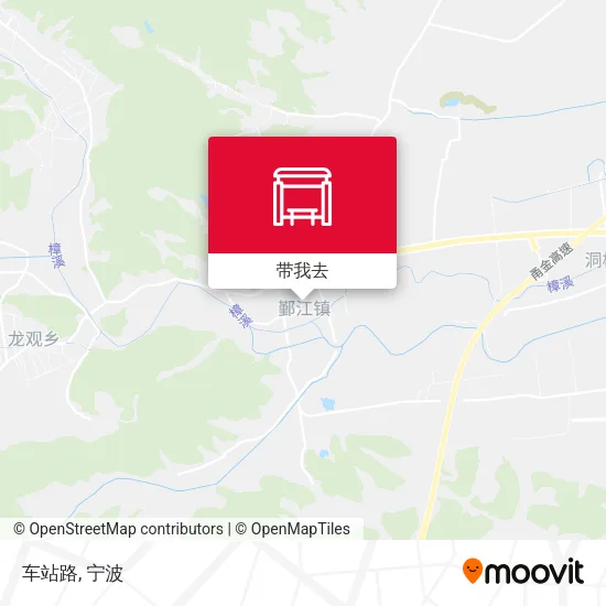 车站路地图