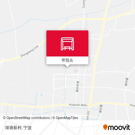 湖塘新村地图