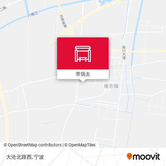 大沧北路西地图