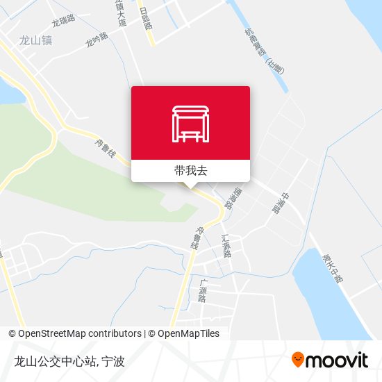 龙山公交中心站地图
