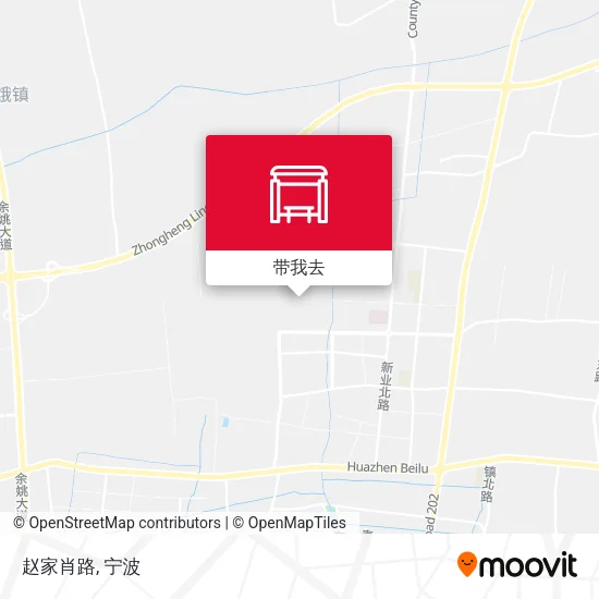 赵家肖路地图